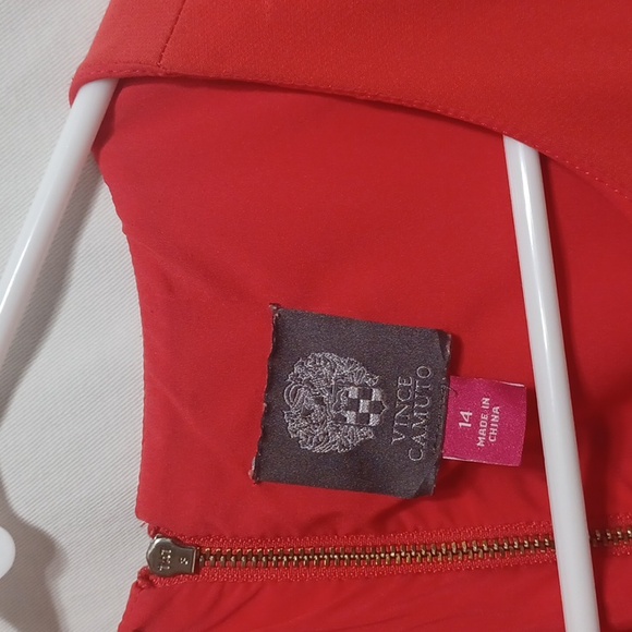 Vince Camuto Hot Pink Dress - Picture 3 of 4